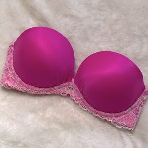 Victoria's Secret Pink Lace Trim Bra